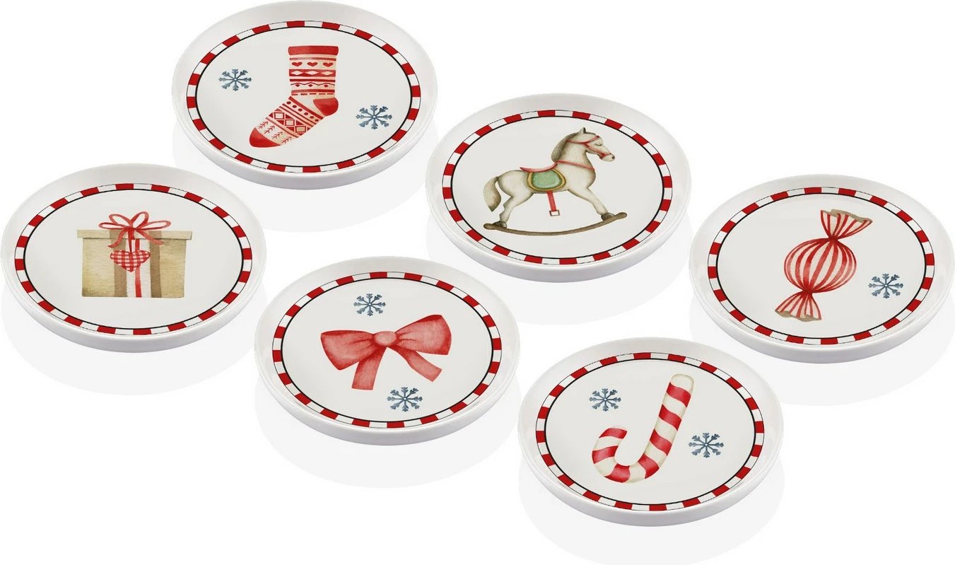 Set pjatash për meze (6 copë), Hermia, NEW036