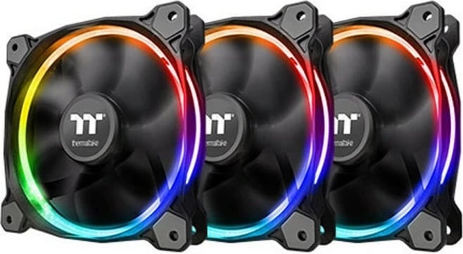 Ventilatorë kase Thermaltake Riing 12 RGB Sync Edition, 3x120mm, 500-1500 RPM, set prej 3 copë