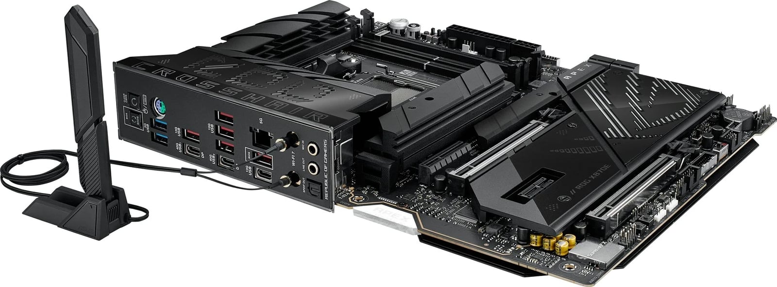 Pllakë amë ASUS ROG CROSSHAIR X870E APEX, Socket AM5, ATX, e zezë Pllakë amë ASUS ROG CROSSHAIR X870E APEX, Socket AM5, ATX, e zezë