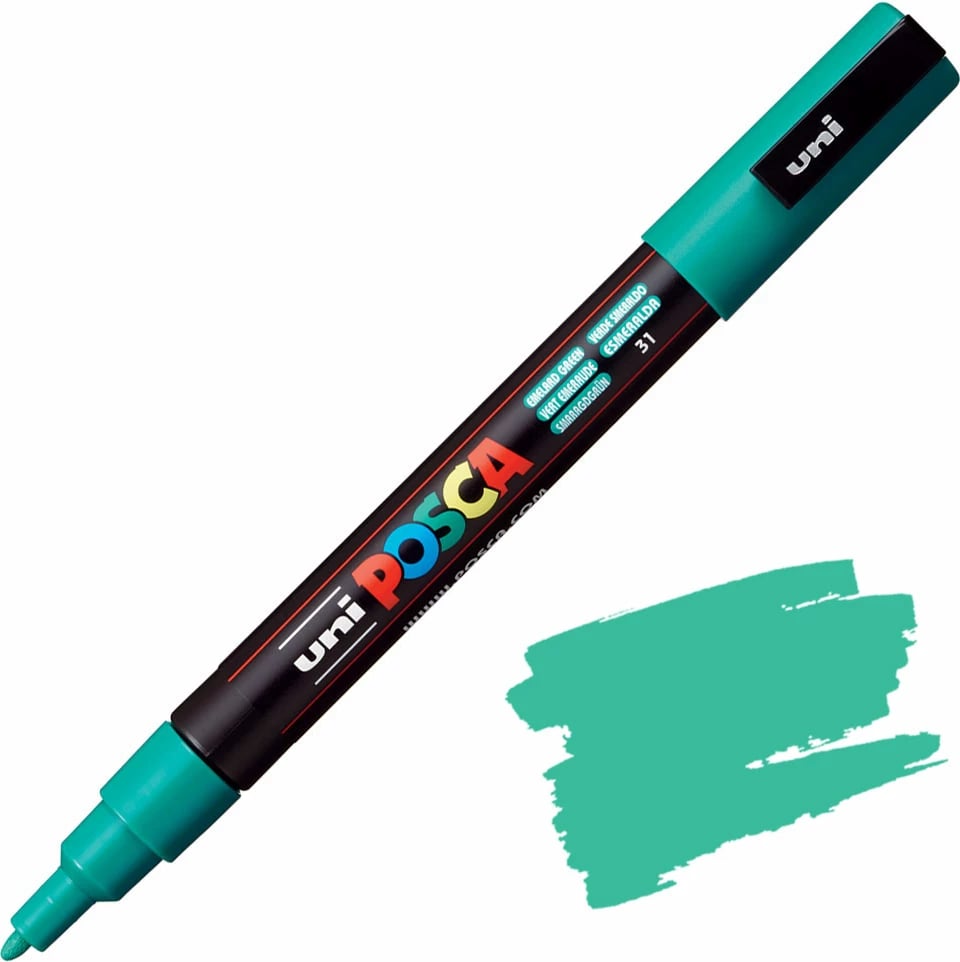 UNI-MARKER pc-3m POSCA EMERALD GREEN