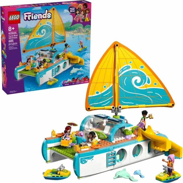 Set lego për fëmijë Lego Friends Boat Adventure