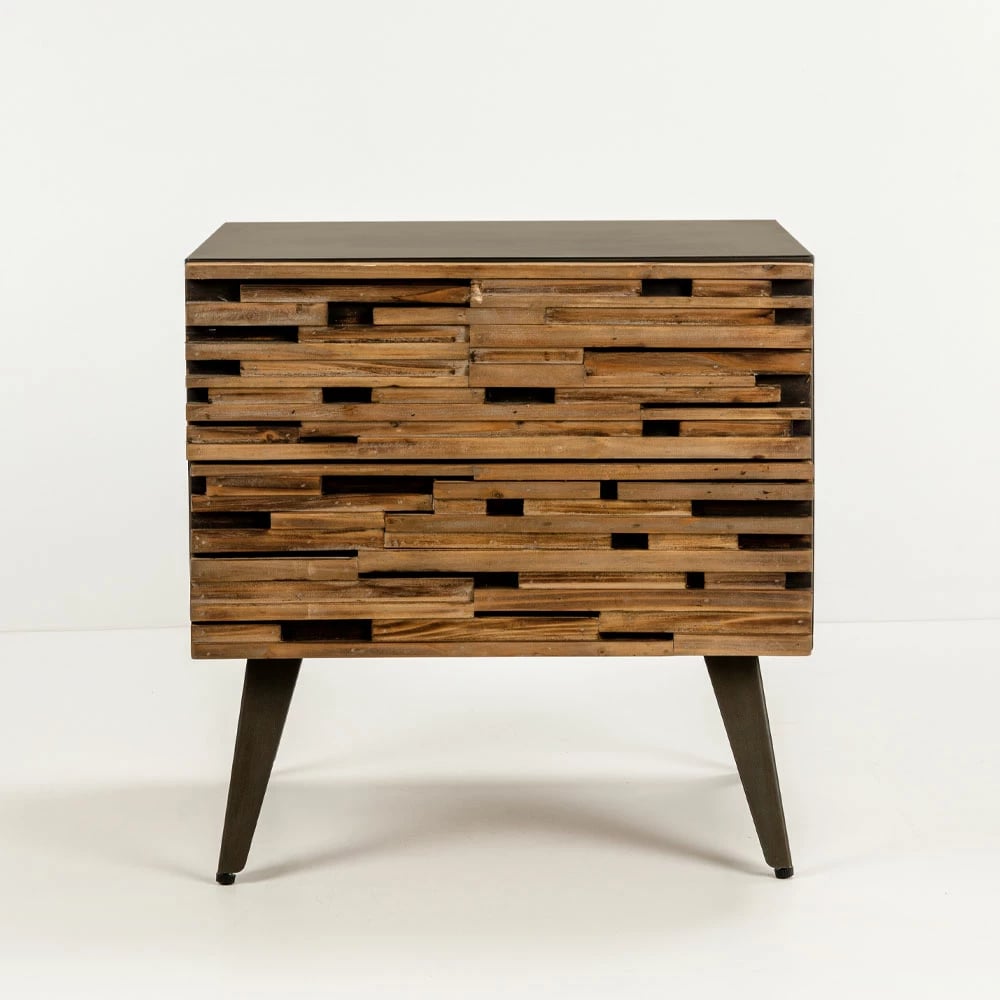 Komodinë Coast, e zezë-natyrale, 55x43x55.5