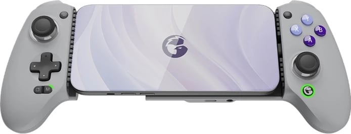 Kontroller mobil, GameSir G8 Galileo, USB-C, me mbajtës telefoni, kompatibil PC/PS3, Hall effect, audio 3.5mm, gri