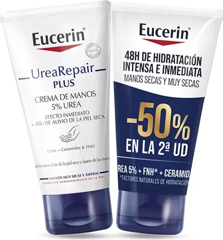 Krem për duar Eucerin Urea Repair Plus unisex 2 copë
