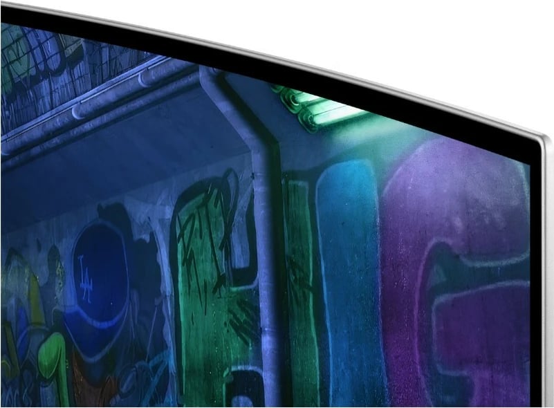 Monitor gaming, Samsung, Odyssey G93SD LS49DG934SUXEN, 49" 32:9 OLED Dual QHD 240Hz 0.03ms, i lakuar 1800R, VESA 100x100, Silver