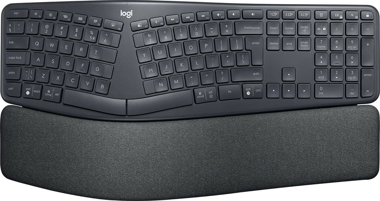 Tastierë Logitech ERGO K860 FOR BUSINESS, grafit