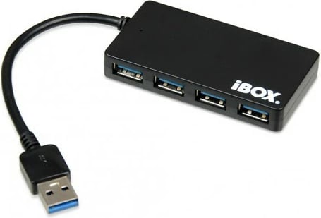Hub iBox IUH3F56, USB 3.0 (3.1 Gen 1) 