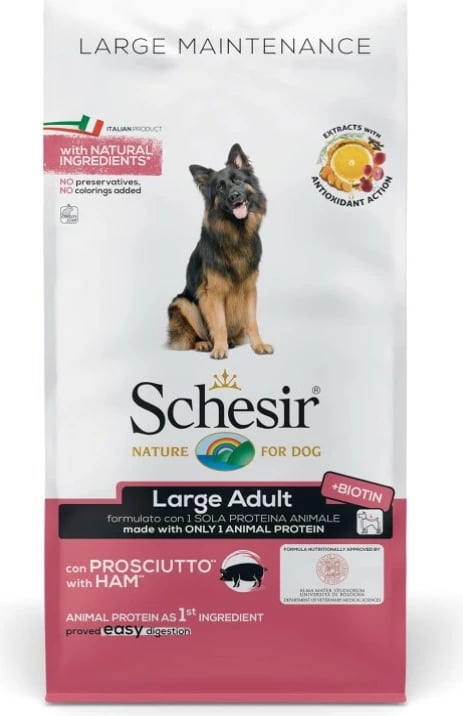 Ushqim për qen Schesir, 12 kg