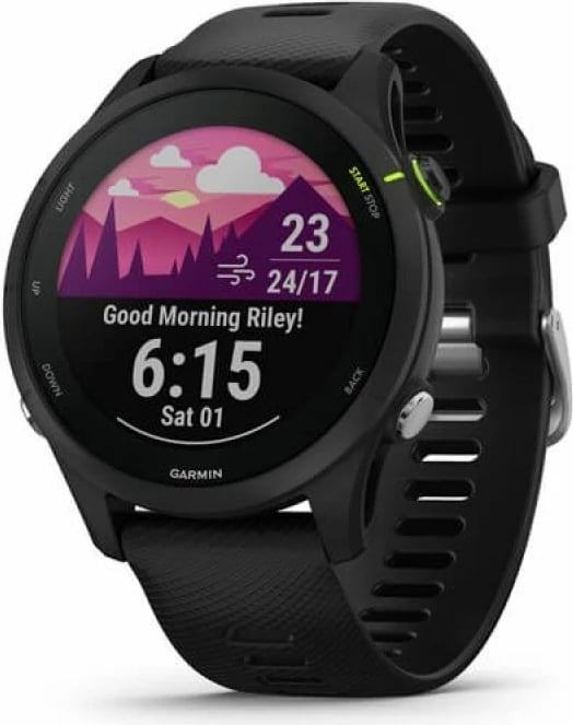 Orë sportive Garmin, e zezë