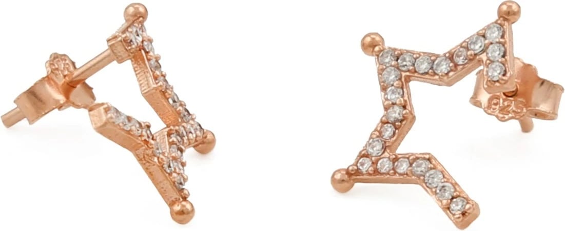 Vathë argjendi ngjyrë rozë gold Jumeon, 10776ROS