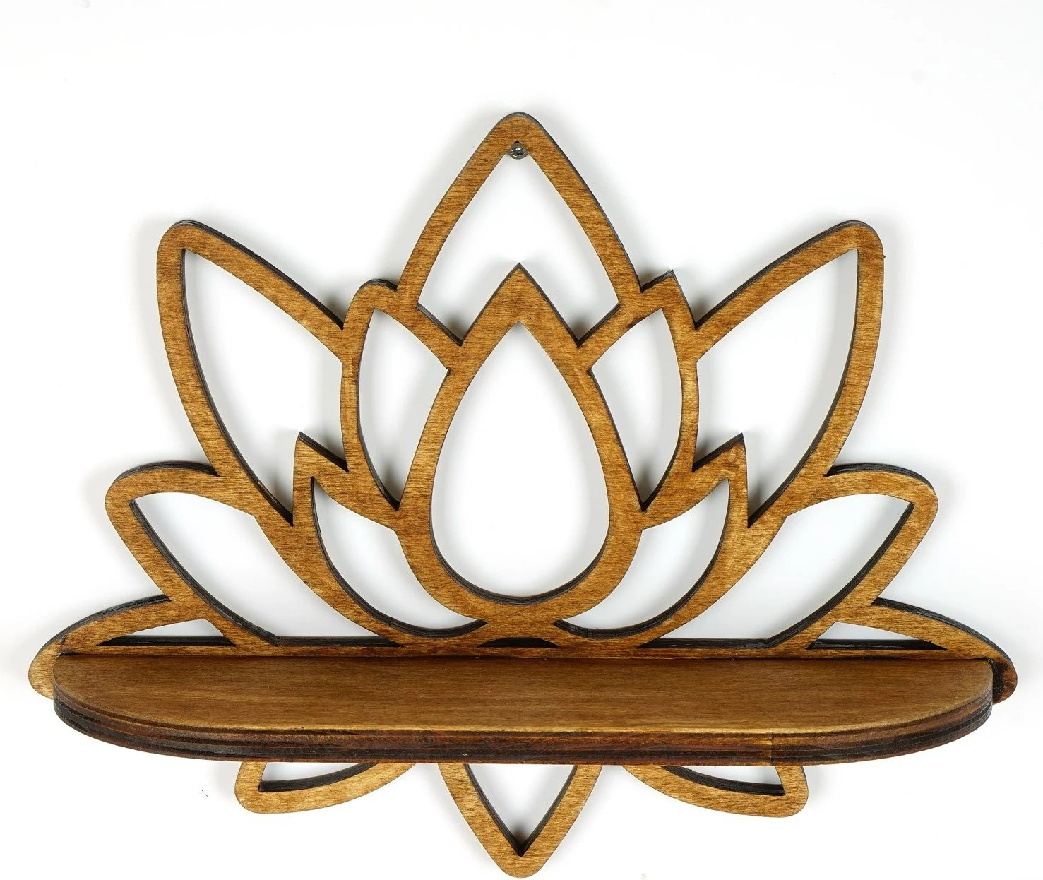 Raf muri Hanah Home, Raf264, ngjyrë arre, 33x26x10 cm