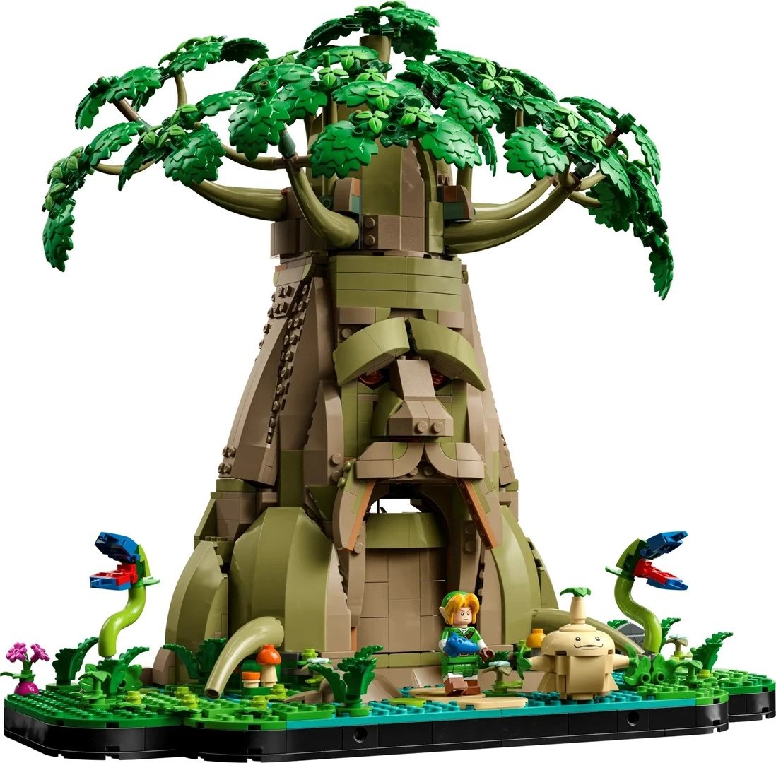 Set LEGO The Legend of Zelda 77092 Great Deku Tree 2-in-1, 2500 pjesë, me 4 minifigura