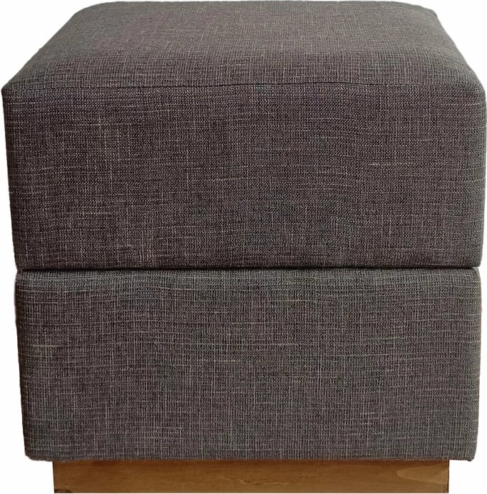 Stool bllok, ngjyrë balte, 45x45x45cm