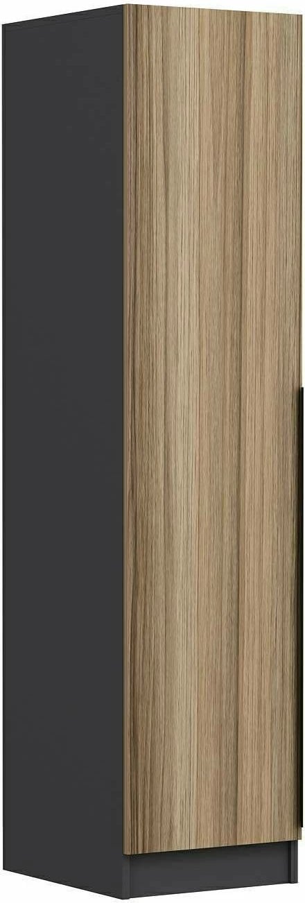 Dollap për rroba, ngjyrë arre dhe antracit, Skye Decor, Minar Kale - 8772, 45x52x210 cm