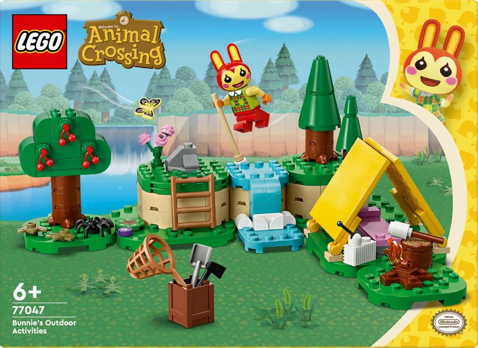 Set LEGO Animal Crossing Outdoor Fun Bunnie 77047, 164 pjesë, për fëmijë, shumëngjyrësh Set LEGO Animal Crossing Outdoor Fun Bunnie 77047, 164 pjesë, për fëmijë, shumëngjyrësh
