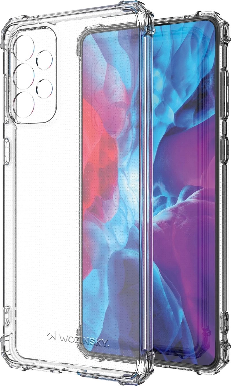 Mbështjellës Wozinsky Anti Shock për Samsung Galaxy A73, transparent