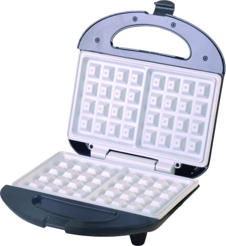 Aparat për vafla Adler CR 3019 700 W, pllaka qeramike, 2 vafla, e bardhë