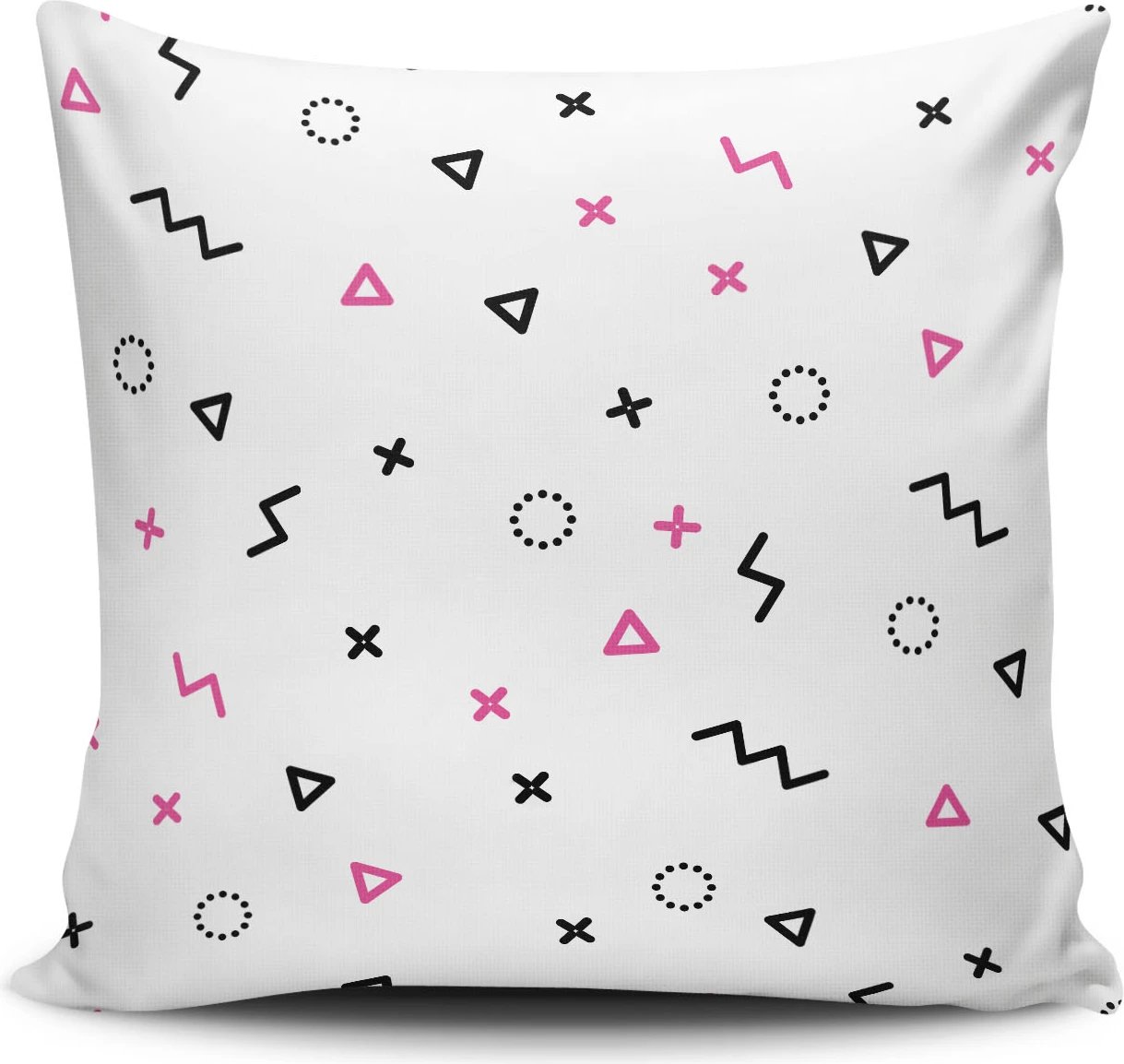 Jastëkëmbulesë dekorative, shumëngjyrëshe, Evila Originals, NKLF-282, 43x43cm