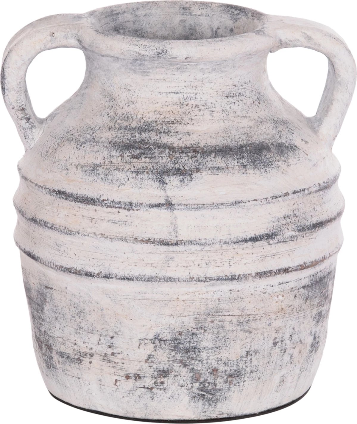Vazo dekorative tavoline VERMO, terrakotë, ngjyrë gri e çelët, FH4398, 21x22cm Vazo dekorative tavoline VERMO, terrakotë, ngjyrë gri e çelët, FH4398, 21x22cm