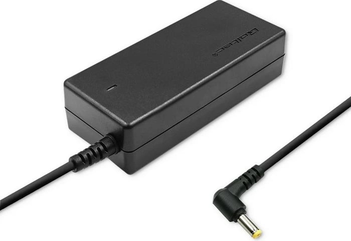 Adapter rryme për laptop Qoltec 65W, 19V, 3.42A, 5.5x1.7 mm, me kabllo, i zi