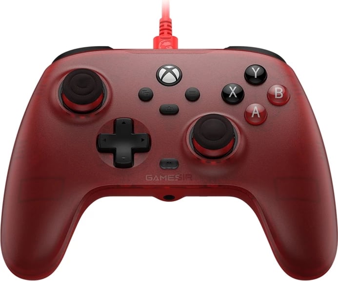 Kontrollues lojërash GameSir T7, me kabllo, për Xbox/PC, i kuq