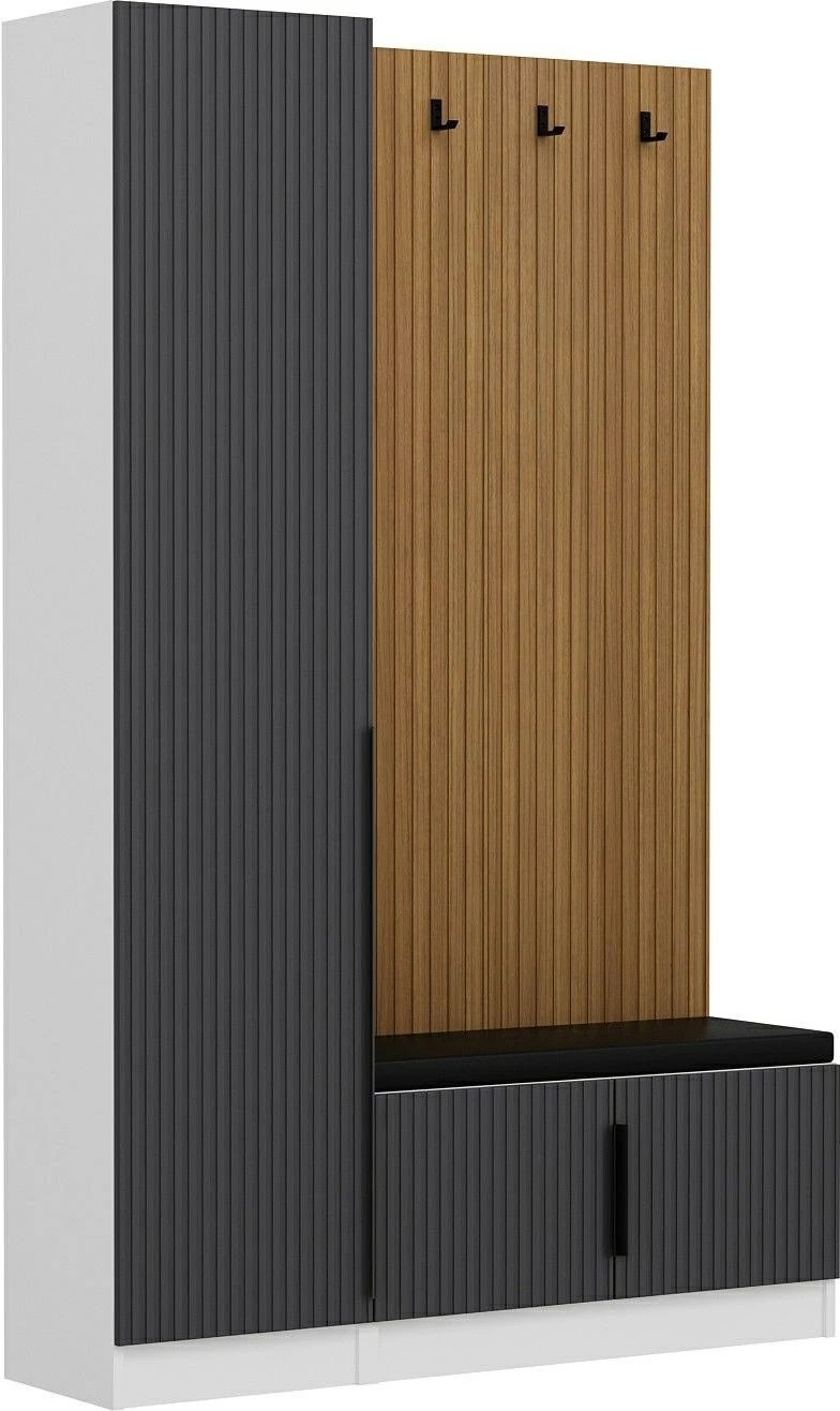 Stendë korridori Skye Decor, ngjyrë antracit, Noah - 8330