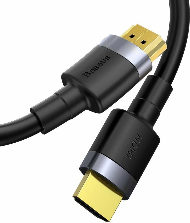 Kabllo HDMI Baseus Cafule CADKLF-F01, 2m, 4K 60Hz, e zezë