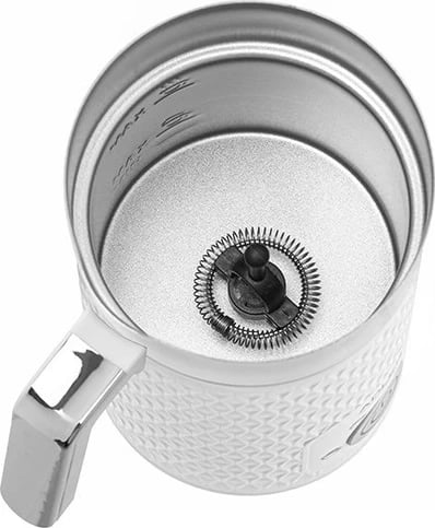 Shkumues qumështi Adler AD 4494 automatik, Metalik, Bardhë