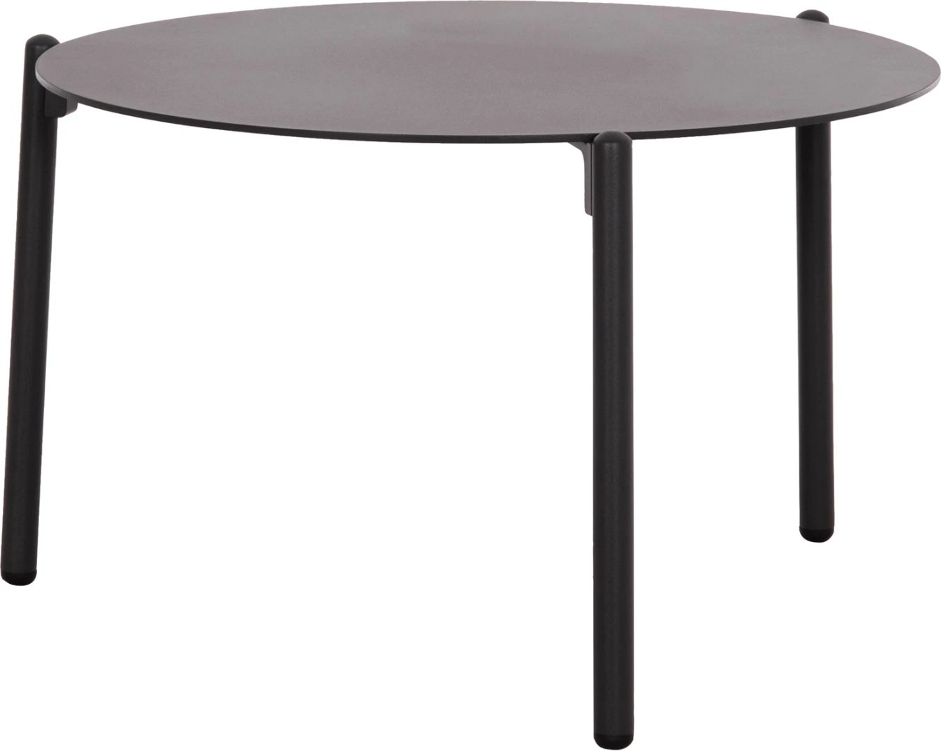 Tavolinë anësore alumini, ngjyrë qymyr, ALBERTA CD6357.02, 62.5x62.5x38 cm