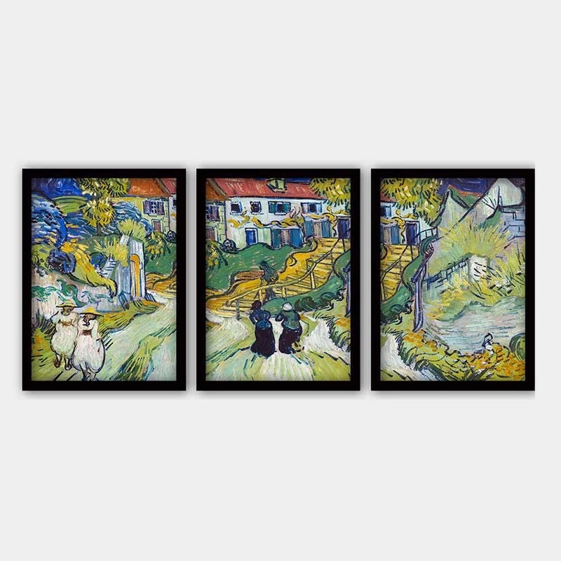 Pikturë dekorative me kornizë (3 pjesë), Wallity, 3SC_UN3868302_3545