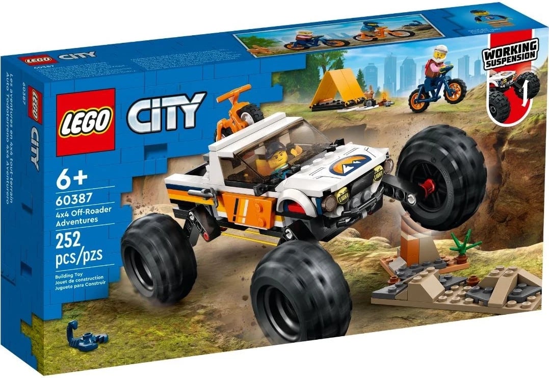 Set LEGO CITY 60387 4X4 OFF-ROADER ADVENTURES