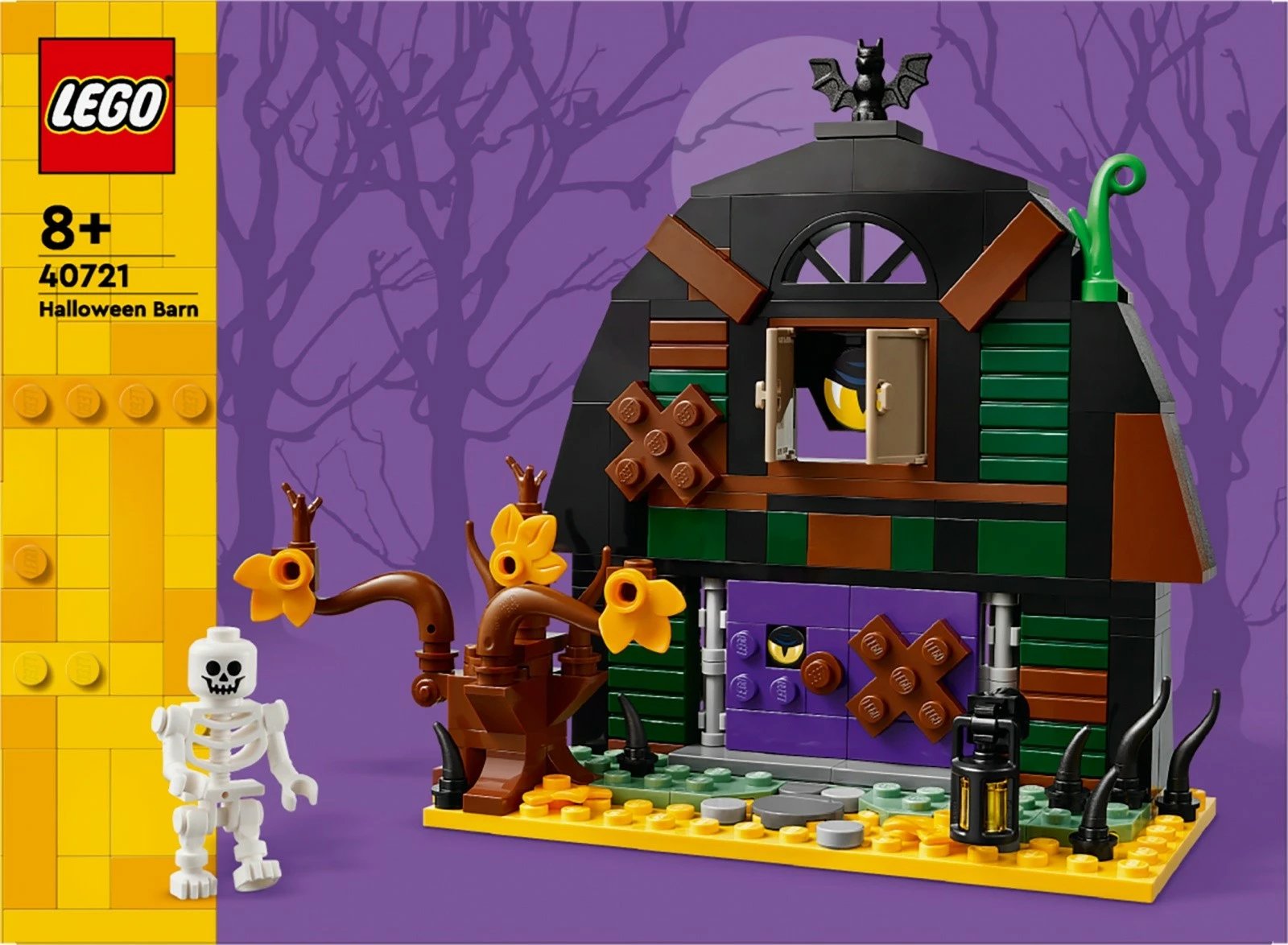Set LEGO Halloween Barn 40721, 205 pjesë, për fëmijë, shumëngjyrësh