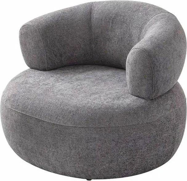 Karrige krahu Roma, ngjyrë gri e errët, Atelier del Sofa