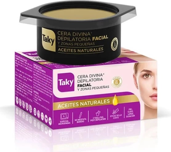 Dyli për depilim fytyre unisex TAKY me vajra natyralë 100g