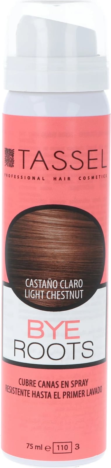 Spray për rrënjë Eurostil Tassel Bye Roots Castaño Claro 75ml