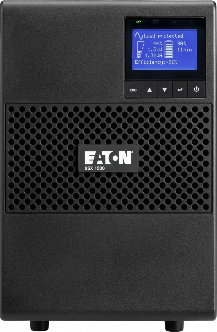 UPS Eaton 9SX1500I tower 1500 VA/1350 W on-line me LCD, USB/RS232, i zi