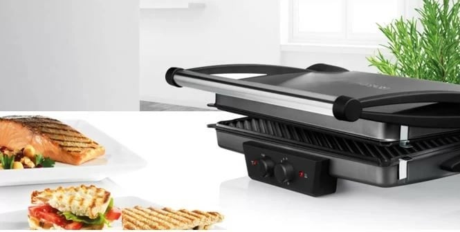 Grill Bosch TCG4215, 2000 W, argjend