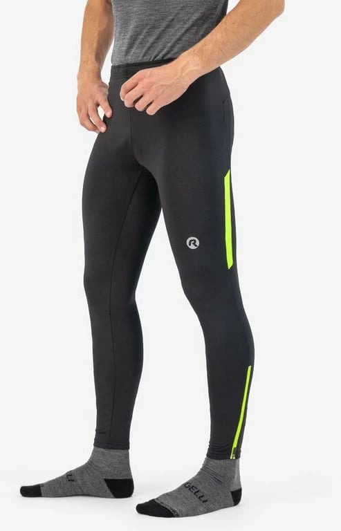 Pantallona sportive Yakimasport, të zeza-fluoreshente