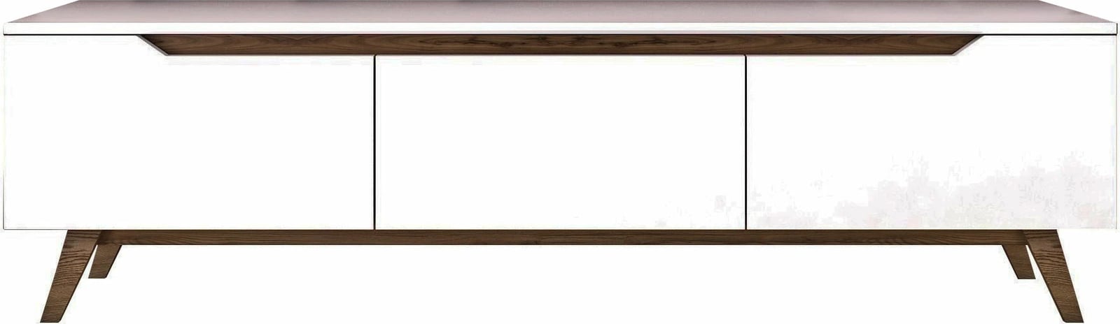 Komodë TV Hanah Home, D1 - 794, e bardhë dhe arre