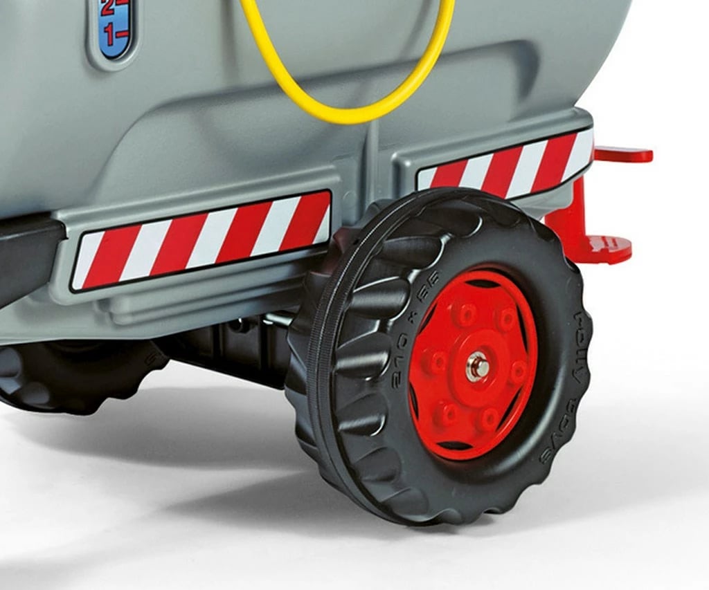 Rimorkio cisternë lodër, Rolly Toys, RollyTanker, me pompë dhe spërkatës, gri