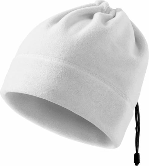 Kapelë fleece unisex Malfini, e bardhë