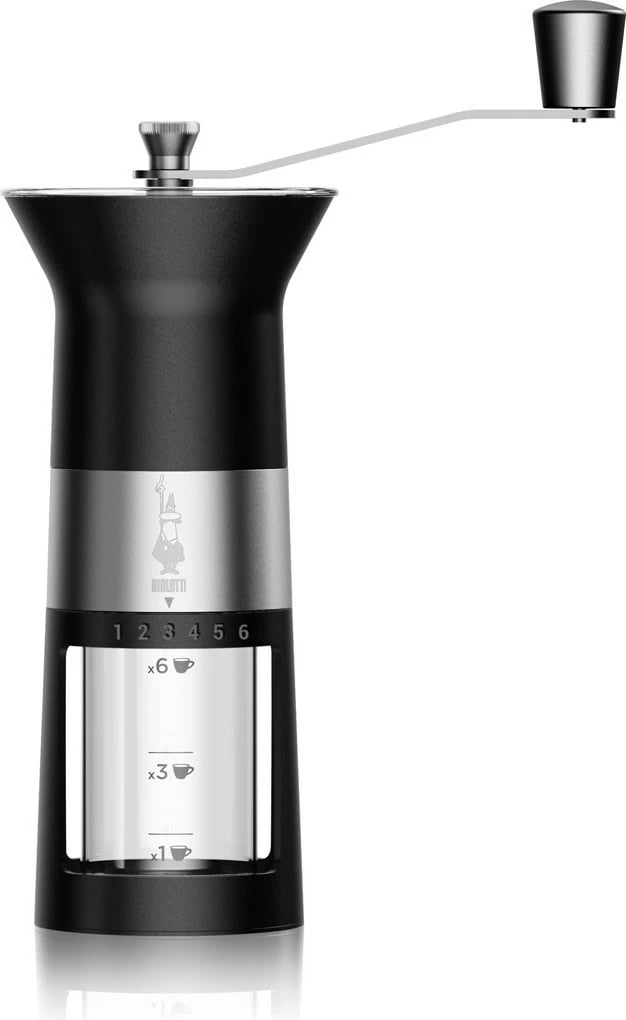 Mulli kafeje Bialetti Premium manual, çelik inox, i zi