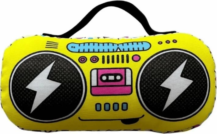 Lodër pelushi për qen, Paws & Whiskers, Havhav 1032, e verdhë, e zezë