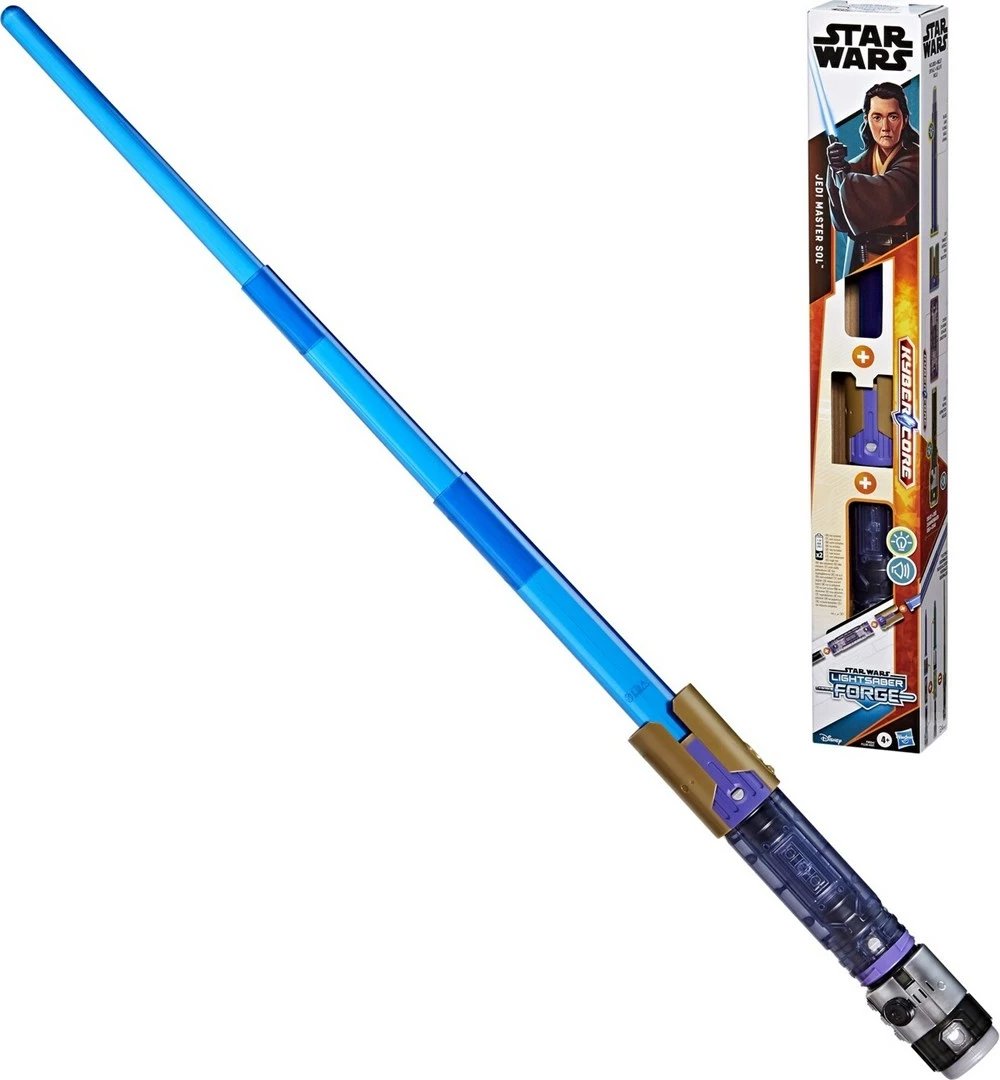 Shabllon dritash Star Wars Disney Lightsaber Forge Jedi F9504, Blu