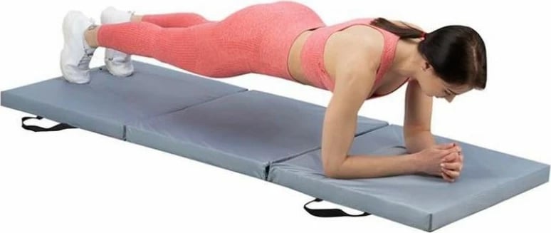 Dyshek gjimnastike i palosshëm HMS, gri