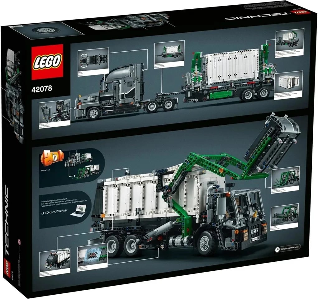 Set LEGO Technic Mack Anthem 42078