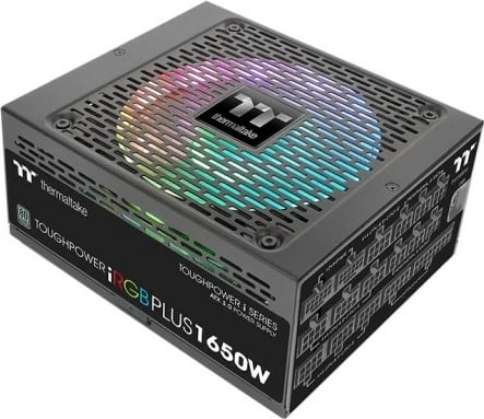 Kasë energjie Thermaltake Toughpower iRGB digital 1650W, modular, Titanium, 14cm, Gen5