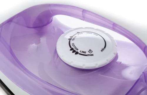 Hekur, Adler AD5019, 1600 W, taban non-stick, depo ujit 100 ml, avull 10 g/min, spërkatje 0.5 g/shot, priza E/F, vjollcë