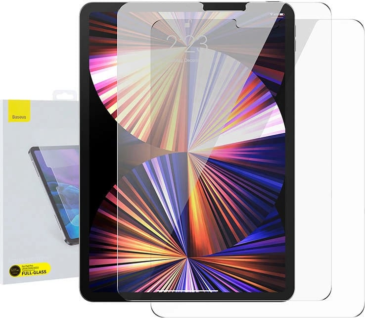 Xham i temperuar Baseus SGBL320302 për iPad 12.9", 0.3mm, 2 copë