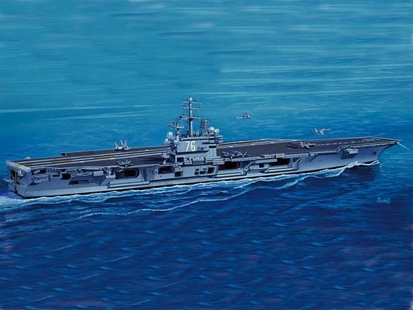 Model plastik anije USS Ronald Reagan Italeri 1:720, për montim